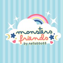 Monsters Friends. Design, and Traditional illustration project by Francesc Gómez Guillamón - 02.13.2013