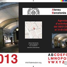 Tríptic Ateneu 1. Un proyecto de  de Jordi Samper Cervera - 14.02.2013
