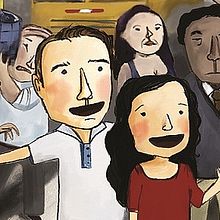 Iris y Miguel. Traditional illustration project by Nori Kobayashi Seki - 02.15.2013