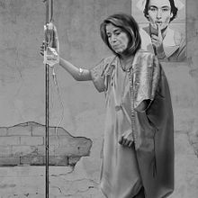 Salud gota a gota (health with dropper), Ana Mato. Homeless Politicians by Martín Echeverría. Un proyecto de Ilustración tradicional de Martin Echeverria Correa - 17.02.2013