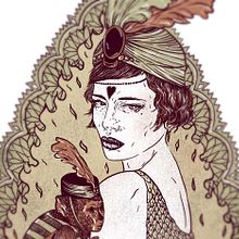 Mödernaked Tee Collection Ein Projekt aus dem Bereich Design und Traditionelle Illustration von Lola Beltrán - 18.02.2013