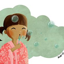 Bubbles. Traditional illustration project by doub - 02.19.2013