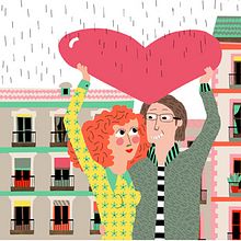 Revista Mia. Traditional illustration project by Caroline Selmes - 03.07.2013