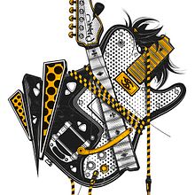 Instruments. Advertising, Design, and Traditional illustration project by david sánchez cobos - 03.07.2013