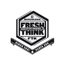Freshthink - logotype. Advertising, Design, and Traditional illustration project by david sánchez cobos - 03.07.2013