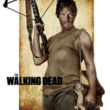 The Walking Dead Daryl. Un proyecto de Diseño, Cine, vídeo, televisión e Ilustración tradicional de Martin Echeverria Correa - 08.03.2013