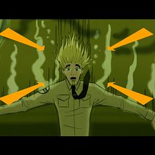 Storyboard (I) Ein Projekt aus dem Bereich Kino, Video und TV und Traditionelle Illustration von Javier KF - 11.03.2013