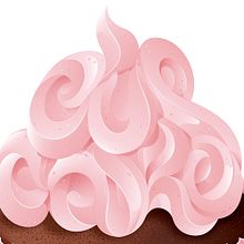 Cup Cake - Lettering. Un progetto di Design e Illustrazione tradizionale di Baimu Studio - 12.03.2013