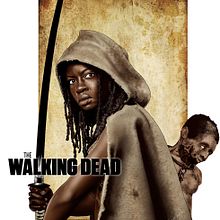 The Walking Dead Michonne. Un proyecto de Publicidad, Diseño, Cine, vídeo, televisión e Ilustración tradicional de Martin Echeverria Correa - 16.03.2013