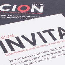 invitación. Design project by Chary Esteve Vargas - 03.24.2013