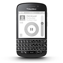 Blackberry BB10 Music Player UI. Un progetto di UX / UI, Design e Motion graphics di Pablo Maximiliano - 24.03.2013