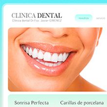 Clínica Dental. Diseño Web. Projekt z dziedziny Programowanie i Design użytkownika Alex - 23.03.2013