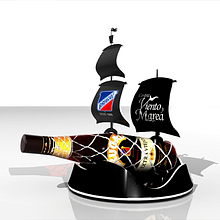 Display 'Ron Brugal' 3D . 3D, Publicitate și Design de Diseño Gráfico - 03.26.2013