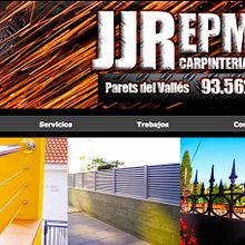 Diseño web jjrepman.com Ein Projekt aus dem Bereich Programmierung, Design und Informatik von NEUS PALOU MIRÓ - 28.03.2013