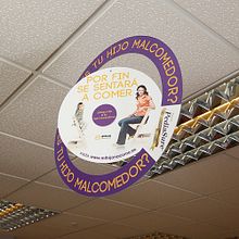 Colgador aéreo (plv). Un proyecto de Publicidad, Diseño y Fotografía de Artes Gráficas G3, S.A. - Soluciones de Producción - 27.03.2013