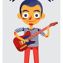 Players. Traditional illustration project by Ana Rois Ortiz - 04.01.2013