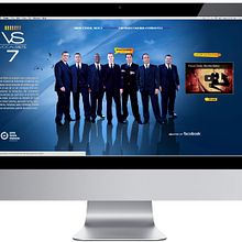 web grupo musical vocalsiete. Un proyecto de Diseño de Luis R. Lorite Lorite - 02.04.2013