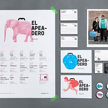 Imagen corporativa El Apeadero. Un proyecto de Fotografía y Diseño de Verbena - 05.04.2013