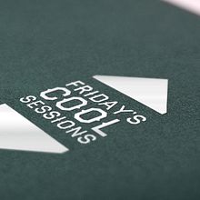 Friday Cool Sessions Logo & Poster Ein Projekt aus dem Bereich Werbung und Design von Víctor Rodrigo Ruiz - 07.04.2013
