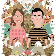 Retratos. Traditional illustration project by Caroline Selmes - 04.08.2013