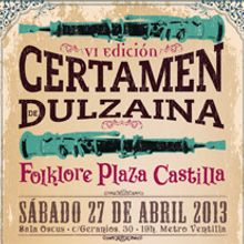 Carteles Certamen de dulzaina y tambor Folklore Plaza Castilla. Advertising, Design, Art Direction, and Graphic Design project by Ángel Quero Miquel - 04.17.2013