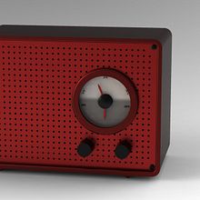 Ambientador radio. Un proyecto de 3D, UX / UI y Diseño de Carolina Ensa - 19.04.2013
