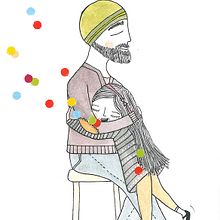 Emma y Papi Ein Projekt aus dem Bereich Traditionelle Illustration von maru_vetere - 19.04.2013
