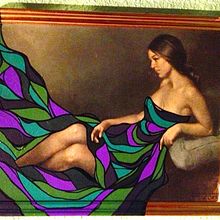 "La maja vestida". Un proyecto de Fotografía, Ilustración tradicional y Diseño de ZANART - 19.04.2013