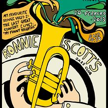 Concierto Jazz Tributo Chet Baker. Un proyecto de Publicidad, Ilustración tradicional y Diseño de ZANART - 19.04.2013