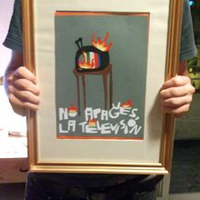 "No apagues la televisión". Un proyecto de Fotografía, Ilustración tradicional y Diseño de ZANART - 20.04.2013