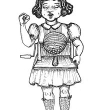 Te daré una piedrecita blanca. Projekt z dziedziny Trad, c i jna ilustracja użytkownika Elena López Macías - 22.04.2013