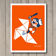 Paperplay. Traditional illustration, and Design project by Menú familiar - 04.24.2013