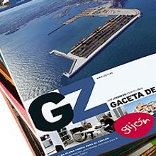 Revistas Gaceta de Gijón. Design project by Rosana Cabal - 07.29.2013