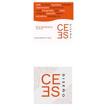 Tarjetas corporativas. Design projeto de Eva - 26.04.2013
