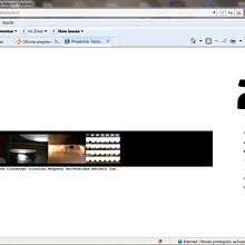 Pagina web para Arquitecto. Programação  e Informática projeto de Eva - 26.04.2013