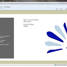 Web Abogada. Programação  e Informática projeto de Eva - 26.04.2013