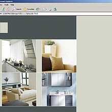 Web de interiorismo. Programação  e Informática projeto de Eva - 26.04.2013