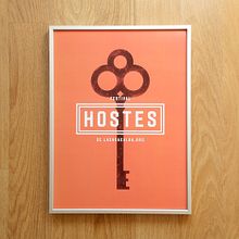 H O S T E S. Design, and Traditional illustration project by Estudi Cercle - 04.26.2013