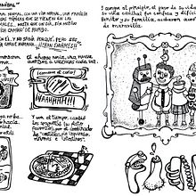 Tira cómica fanzine "QuéSuerte".. Un proyecto de Fotografía, Ilustración tradicional y Diseño de ZANART - 27.04.2013