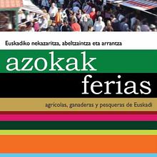 Diseño y maquetación de folleto de ferias 2010 para Gobierno Vasco. Un proyecto de Diseño de María Romero Alonso - 27.04.2013