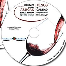 CD interactivo sobre Vinos de Calidad de Euskadi. Un proyecto de Programación y Diseño de María Romero Alonso - 27.04.2013