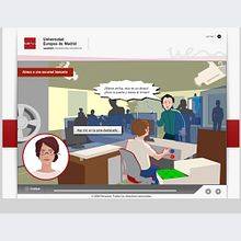 Universidad Europea de Madrid. Un proyecto de 3D, Cine, vídeo, televisión, Publicidad, Motion Graphics, UX / UI, Programación, Informática, Ilustración tradicional y Diseño de habito una parra - 30.04.2013