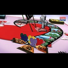 Falomir Juegos_Rompecorazones. Un proyecto de 3D, Cine, vídeo, televisión, Publicidad, Motion Graphics, Ilustración tradicional y Diseño de habito una parra - 30.04.2013