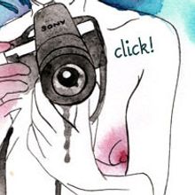 Click!. Traditional illustration, and Design project by Natalia Vera - 05.07.2013