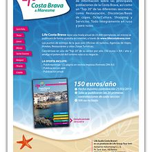 Live Costa Brava Ein Projekt aus dem Bereich Werbung und Grafikdesign von Tatiana Lázare García - 31.12.2012
