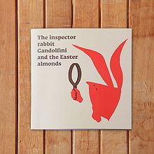 The inspector rabbit Gandolfini and the Easter almonds. Traditional illustration project by paulapé - 05.09.2013