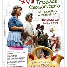 Geganters de Cornellà Ein Projekt aus dem Bereich Werbung, Traditionelle Illustration, Kunstleitung und Grafikdesign von Tatiana Lázare García - 08.05.2013