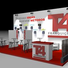 Stand T4. Un proyecto de 3D de José Manuel Piñón Cubero - 13.05.2013