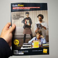 Portada Fnac noviembre 2012. Un proyecto de Publicidad, Fotografía y Diseño de Rebeca Ramiro Ríos - 15.05.2013
