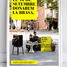 Si no tenim casa us donarem la brasa. Een project van  Ontwerp van Roger Flaquer - 23.09.2013